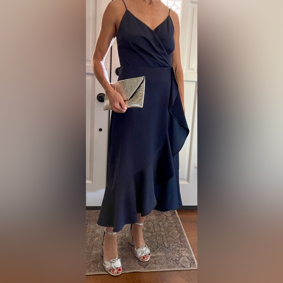 Rebecca Minkoff ‘Capriana’ Silver Block-Heel Ankle-Strap Sandal - Picture 7 of 7